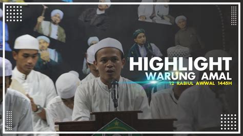 Highlight Warung Amal Rabiul Awwal H L Pondok Pesantren Diniyah