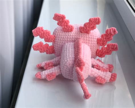 Minecraft Axolotl Plushie