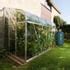 Halls Silverline Green 6x12 Lean To Greenhouse Horticultural