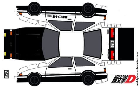 PaperCraft - Toyota AE86 Trueno