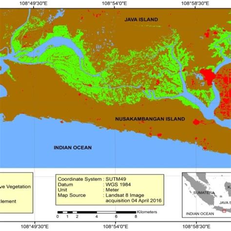 Location Of Research In Mangrove In Segara Anakan Area Cilacap