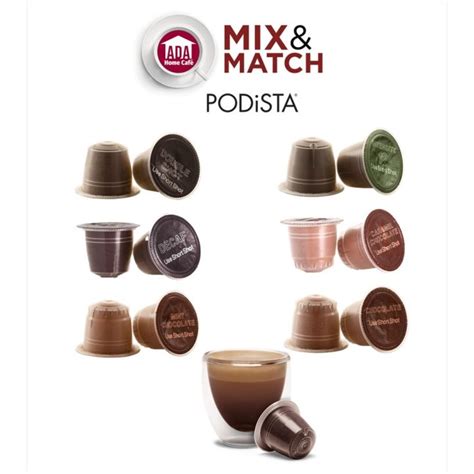 Podista Nespresso Compatible Mix Match Coffee Capsules For Nespresso