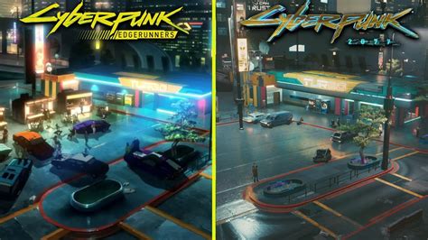 Cyberpunk Edgerunners Vs Cyberpunk 2077 Episodes 2 3 Locations