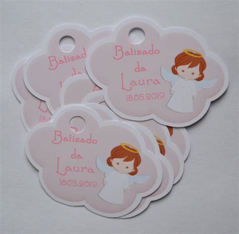 Tag Batizado Para Lembrancinhas No Elo Atelier Doces Mimos Papelaria