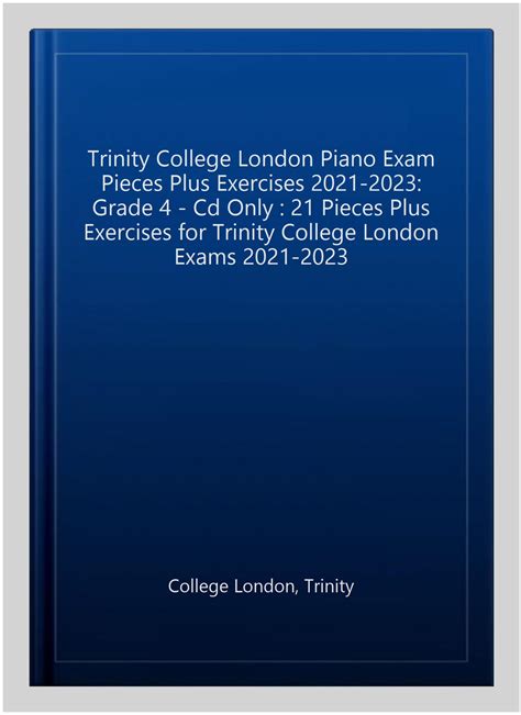 Trinity College London Piano Exam Pieces Plus Exercises 2021 2023