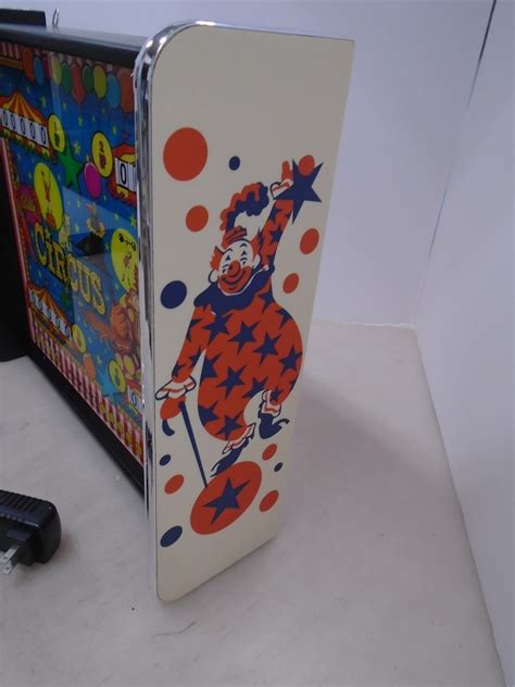 Bally Circus Pinball Head Led Display Light Box Etsy