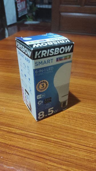 Jual Krisbow Bohlam Smart Led Dimmable Watt Multi Color Terbaik