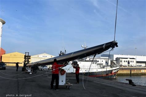 Les Sables d Olonne Arnaud Boissières prend possession de l ex bateau