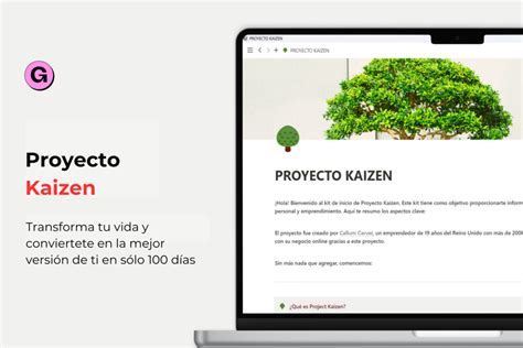 Proyecto Kaizen Guía Para Cambiar Tu Vida En 100 Días