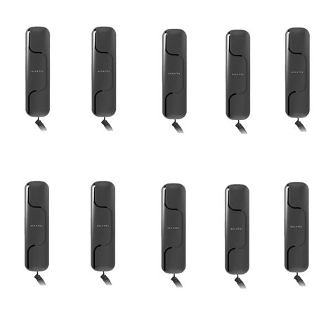 Alcatel T06 Ultra Compact Wall Mount Corded Landline Phone Black (Pack ...