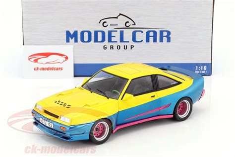 Modelcar Group Opel Manta B Mattig Film Manta Manta Gelb