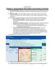 Acct Notes Test 2 Docx Pdf Acct Notes Test 2 Chapter 5 Accounting