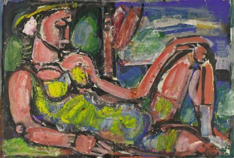 Danseuse Allong E Rouault Huile Encre Gouache Sur Pap Flickr