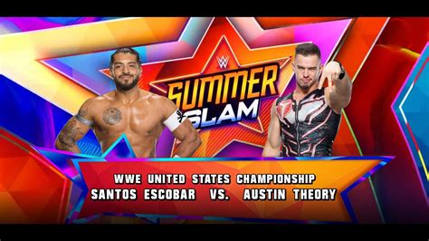 Wwe K Santos Escobar Vs Austin Theory United States Championship