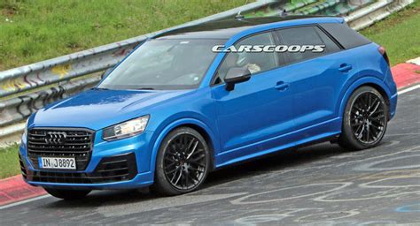 Hot Audi Sq Caught Naked At The Nurburgring Carscoops