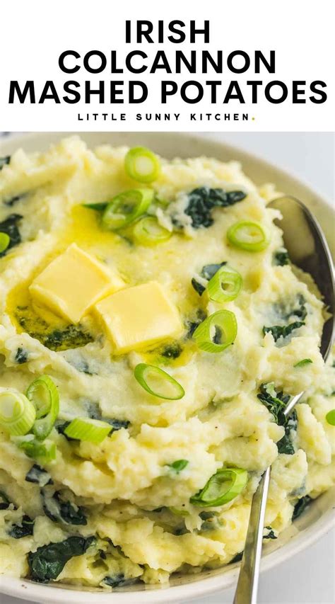 Colcannon Is A Delicious Irish Side Dish Of Mashed Potatoes Infused