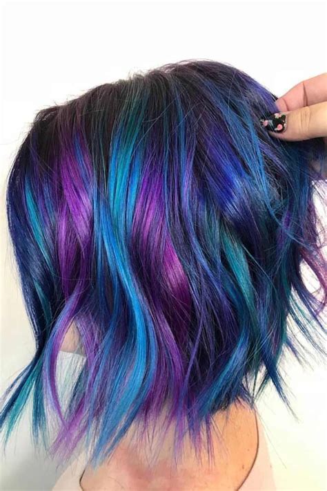 24 Stunning Purple Highlights Ideas To Make Your Daily Look Unique Hair Color Purple Bright