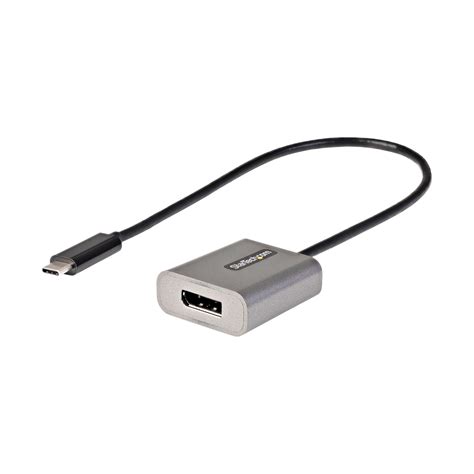 Adaptador USB C A Display Port StarTech Thunderbolt 3 8K 4K