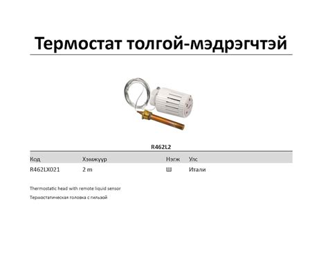Автомат хаалт Ердийн хаалттай-нээлттэй Термостат толгой-мэдрэгчтэй