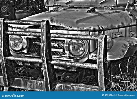 Rusted Cruiser Stock Image Image Of Vehicle Headlights 43253841