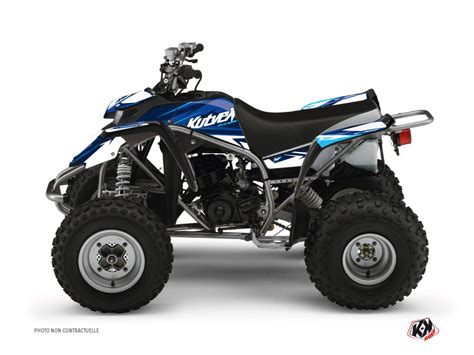 Yamaha Blaster Atv Stage Graphic Kit Blue Kutvek Kit Graphik