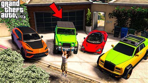 Collecting GIGA Billionaire Supercars In GTA 5 YouTube