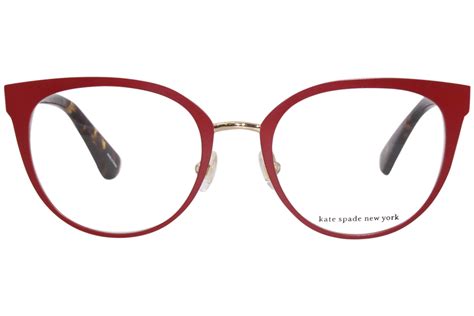 Kate Spade Dariela 0uc Eyeglasses Womens Red Havana Full Rim Cat Eye 51 19 140