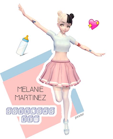 [mmd] Download Tda Melanie Martinez By Pxstellito On Deviantart