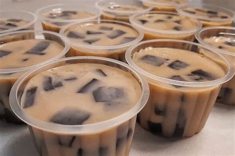 Resep Masakan Ini Kreasi Puding Cappuccino Cincau Lembut Dan Legit