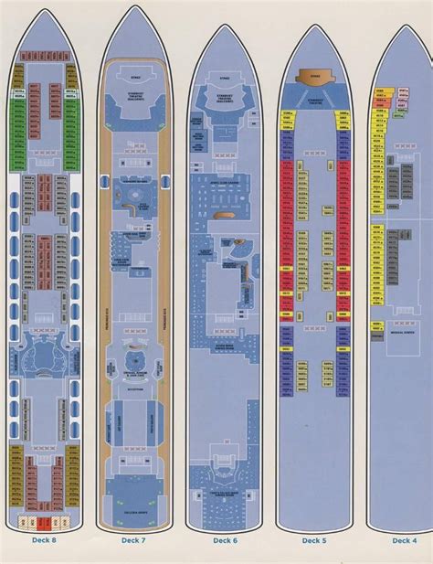 Norwegian Jewel Cruise Ship Deck Plans