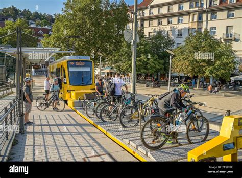 Zahnradbahn Zacke Marienplatz Stuttgart Baden Württemberg