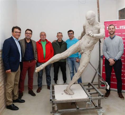 Andres Iniesta Naked Statue