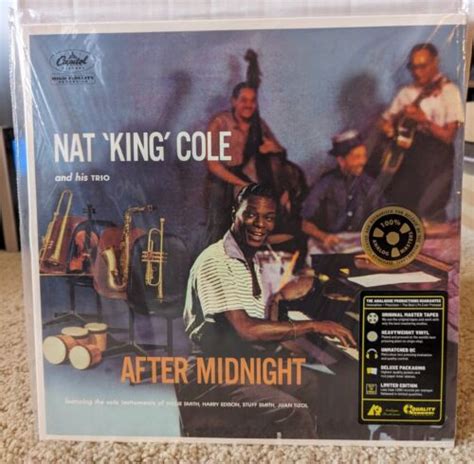 Nat King Cole Trio After Midnight 3lp 45rpm Analogue Productions Vinyl