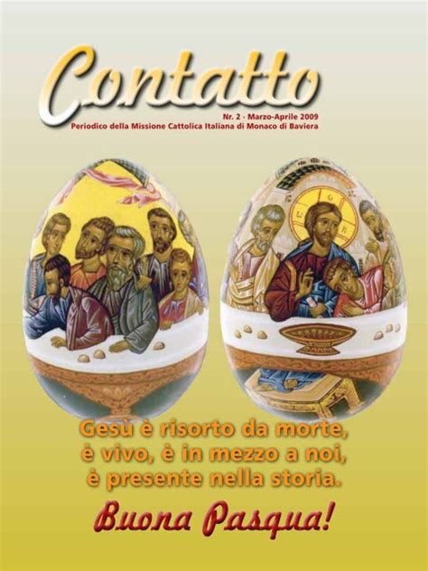 Buona Pasqua Missione Cattolica Italiana Di Monaco