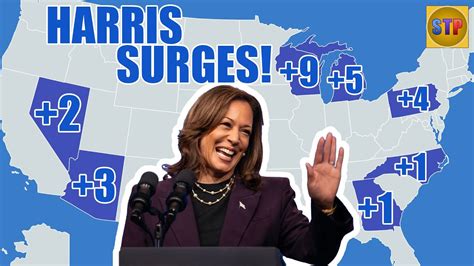 Kamala Harris Surges In The Polls Youtube