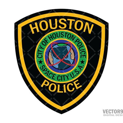 Houston Police Badge - Etsy