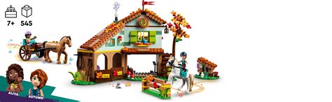 Lego® Friends 41745 Autumn A Její Koňská Stáj 4kidscz