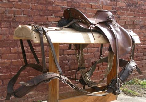 German Ww2 Era Artillery Saddle And Harnessing