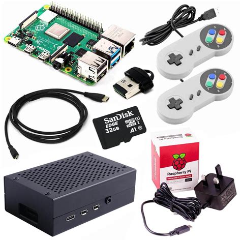 Raspberry Pi 4 Model B Retro Gaming Kit | The Pi Hut