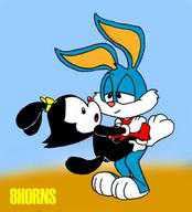 Post 25350 8horns Animaniacs Buster Bunny Crossover Dot Warner Tiny