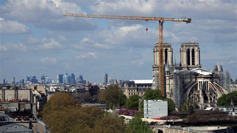 Chantier de Notre Dame Nous tiendrons le délai de la réouverture en