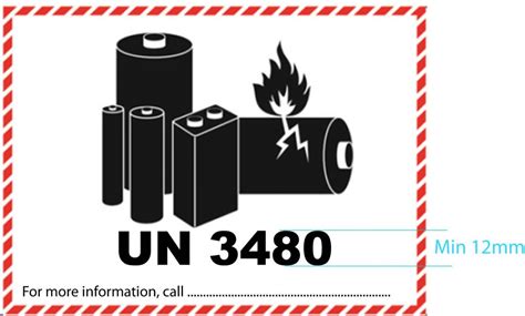 Lithium Battery Labels Update Th Iata Edition