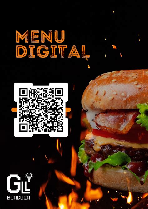 Cardápio Digital e Interativo 2 Páginas Qr Code Elo7