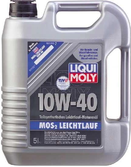 Olej Silnikowy Liqui Moly 2184 Mos2 Leichtlauf Super 10W40 6l Opinie