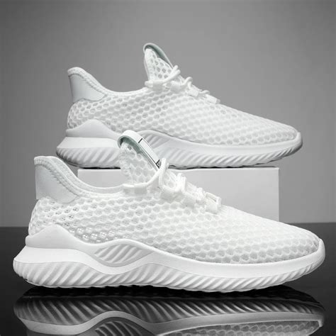 Summer Breathable Mesh Shoes Men S Odor Resistant Running Casual Shoes