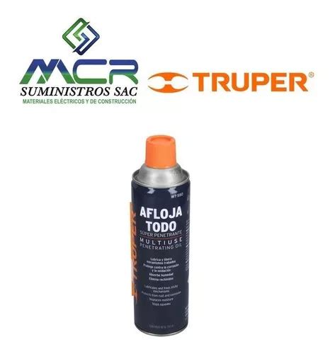 Aceite Aflojatodo En Aerosol Ml Oz Wt Truper Cuotas