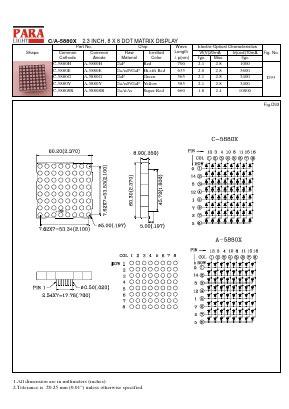 A 5880E Datasheet PDF Para Light Electronics