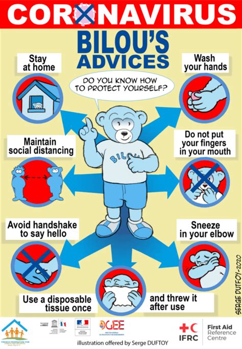 Beary Covid-19 Prevention Poster - www.globalfirstaidcentre.org