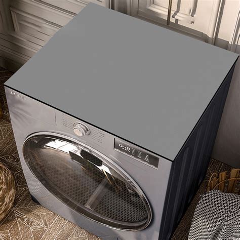 dajkiuy Washer and Dryer Top Protector Mat,Silicone Rubber Mat for
