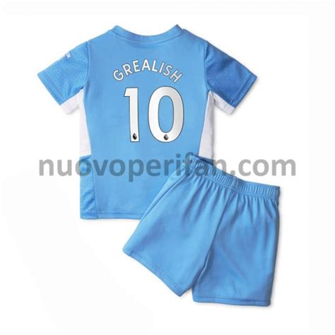 Maglie Da Calcio Manchester City Jack Grealish Bambino Prima Tenuta